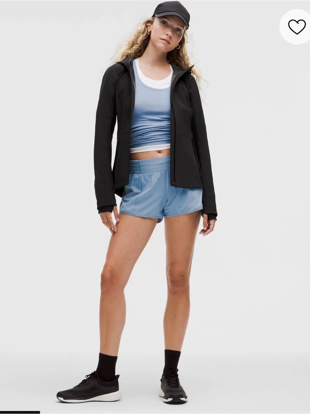 lululemon athletica Cross Chill Performance Jacket, black, size medium